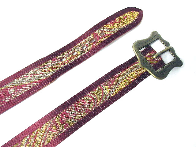 ナンバーナイン NUMBER (N)INE 09SS ベルト ゴブラン ジャカード