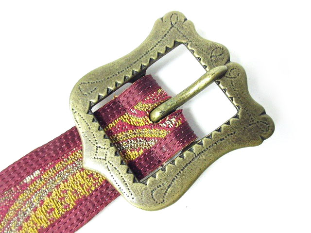 ナンバーナイン NUMBER (N)INE 09SS ベルト ゴブラン ジャカード