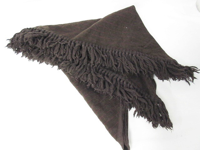 ナンバーナイン NUMBER (N)INE 三角 ストール ストライプ ヒップ  