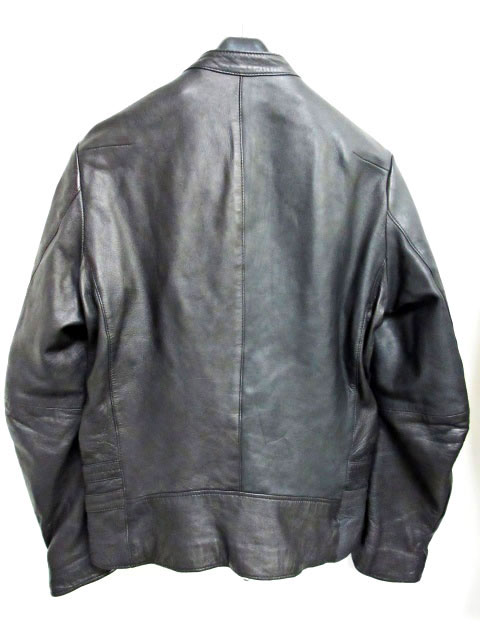 ナンバーナイン NUMBER (N)INE STUDIOS 別注 16SS レザー ジャケット 