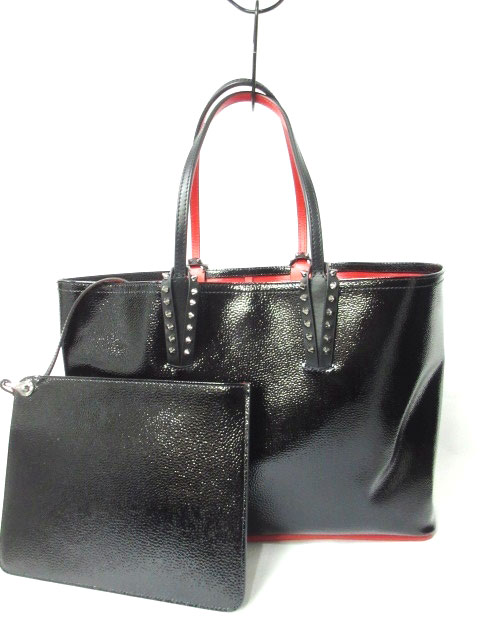 クリスチャンルブタン Christian louboutin 美品 トートバッグ Cabata  