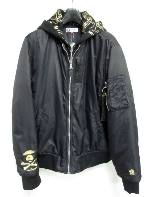 アベイシングエイプ A BATHING APE AAPE REG JACKET ボンバー 