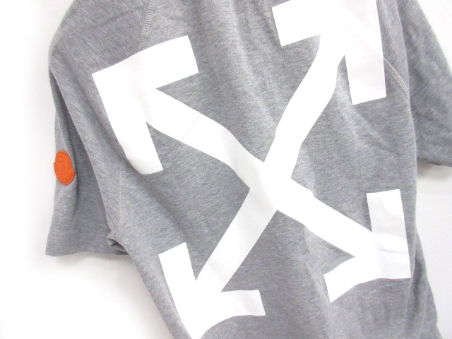モンクレール MONCLER Off-white オフホワイト オー コラボ Tシャツ 