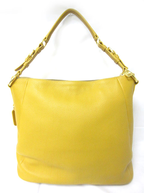 プラダ PRADA ショルダーバッグ BR4891 肩がけ ロゴ A4サイズ 型押し