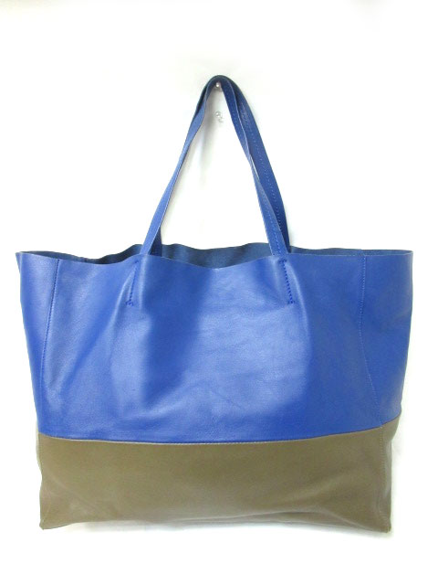 CELINE(セリーヌ)バイカラーレザートートバッグ セリーヌ CELINE