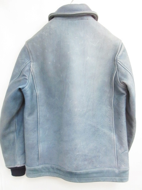 バルデ77 Varde77 Revival 90% Products ダメージレザーショールカラー 