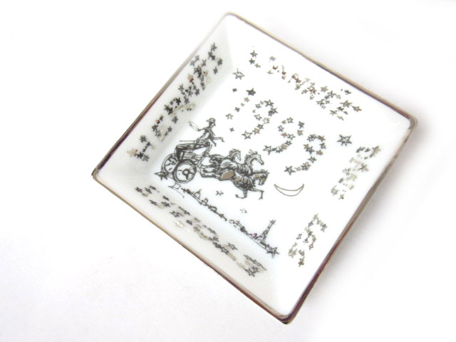 非売品】ミニ プレート HERMES エルメス 1999 流星トレイ お皿