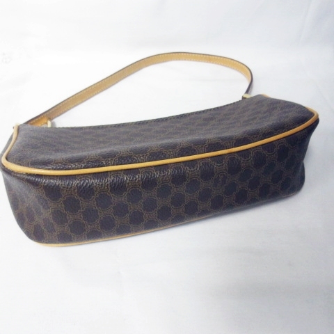 セリーヌ CELINE アクセサリーポーチ ショルダー バッグ マカダム柄