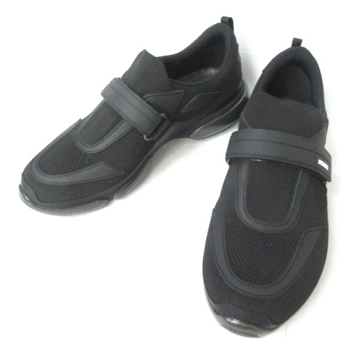 未使用品 プラダ PRADA 18AW 20G064 Cloudbust Knit Trainer ベルクロ  