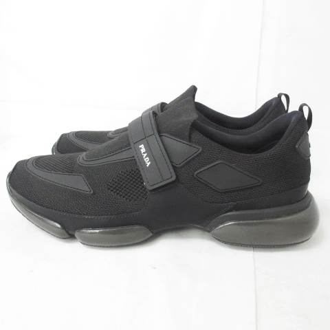 未使用品 プラダ PRADA 18AW 20G064 Cloudbust Knit Trainer ベルクロ 