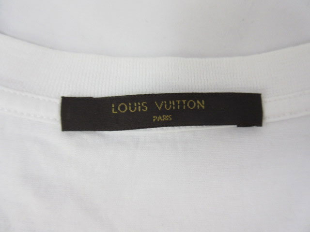ルイヴィトン LOUIS VUITTON Tシャツ 半袖 LV 刺繍 サークルロゴ 16AW 