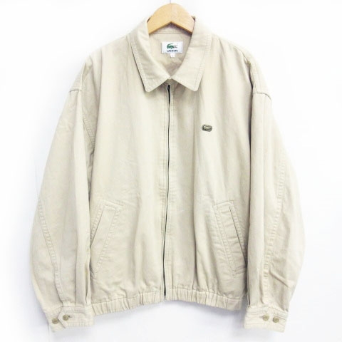 ラコステ Lacoste スイングトップ ブルゾン コットン フルジップ ベージュ 系 4 Vgp 0717 メンズ 098 ベクトルパーク ラコステ Lacoste スイングトップ ブルゾン コットン フルジップ ベージュ 系 4 Vgp 0717 メンズ 098 ベクトルパーク