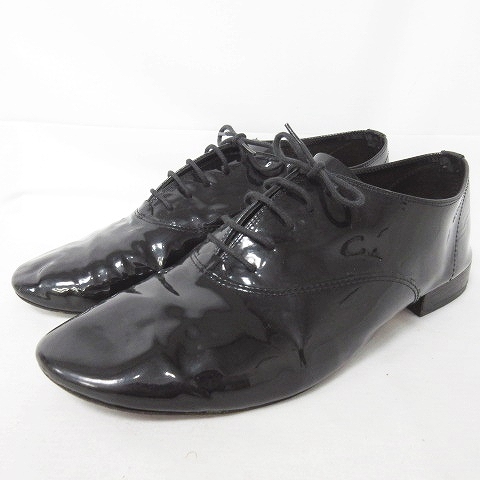 レペット Repetto レースアップ エナメル パンプス ビジネス 