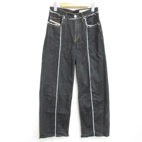 ディーゼル DIESEL デニム パンツ ワイド WIDEE-F ジーンズ カットオフ 