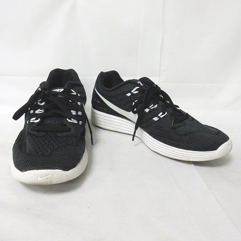 ナイキ Nike 美品 ルナテンポ2 スニーカー ランニングシューズ 002 Lunartempo 2 黒 白 Us8 26cm 01 メンズ 098 ベクトルパーク