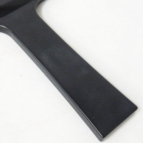 シャネル CHANEL 手鏡 ハンドミラー ココ ロゴ スクエア 四角 黒 0829