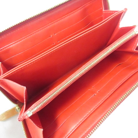 ルイヴィトン LOUIS VUITTON ヴェルニ ジッピーウォレット ラウンド