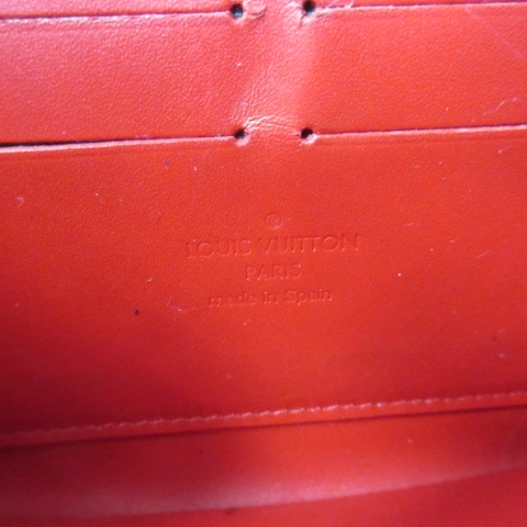 小物 LOUISVUITTON M90200 楽天市場】ルイヴィトン ヴェルニ ジッピーウォレット 赤 スリーズ