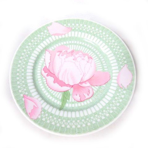 エルメス HERMES PORCELAINE Les Pivoines レ・ピヴォワンヌ 皿 食器 2 