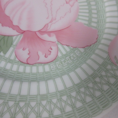 エルメス HERMES PORCELAINE Les Pivoines レ・ピヴォワンヌ 皿 食器 2
