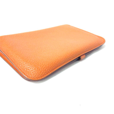 エルメス HERMES ドゴンGM □G 長財布 小銭入れ付き フラップ 二つ折り