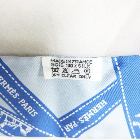 ☆HERMES☆エルメス ツイリー 水色　ブルー　ボルデュック　リボン柄 楽天市場】エルメス スカーフ ツイリー ボルデュックの通販