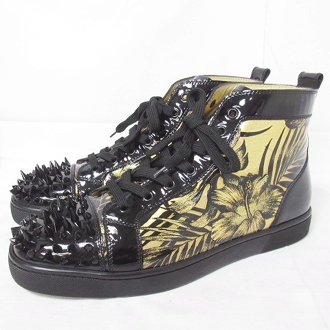 クリスチャンルブタン Christian louboutin 美品 ルイス ピックピック 