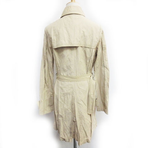 MONCLER ベージュ トレンチコート MONCLER - MONCLER(モンクレール) トレンチコート サイズ0 XS