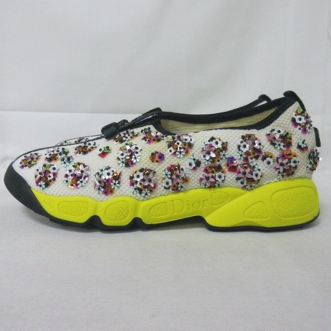 ディオール Dior FUSION FLOWER フュージョンフラワー スリッポン  