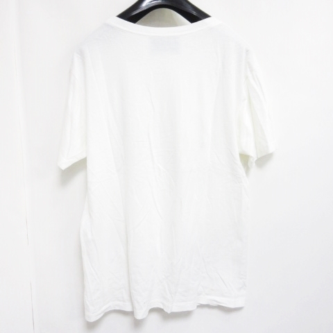グッチ GUCCI 17AW Coco Capitan ココキャピタン Tシャツ 半袖 ロゴ プリント ダメージ加工 白系 XS 1014 メンズ