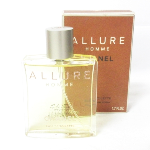 シャネル Chanel アリュール オム 香水 Allure Homme Edt 50ml 残量多 1023 メンズ 098 ベクトルパーク