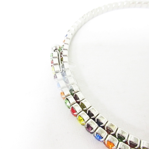 ミュウミュウ クリスタルチョーカー ネックレス miu MIUMIU ミュウミュウ チョーカー 5JC871 2DNC レディース