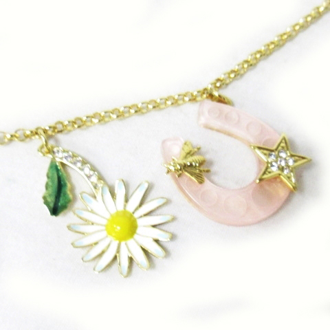 未使用品 ミュウミュウ miumiu ネックレス ペンダント チェリー イチゴ 
