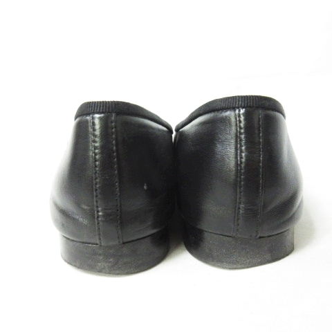 シャネル CHANEL バレエ フラットシューズ ぺたんこ 靴 リボン ココ