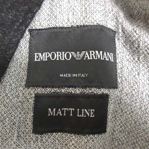 エンポリオアルマーニ EMPORIO ARMANI MATT LINE シングル ジャケット