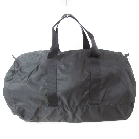 プラダ Prada ボストンバッグ ショルダーバッグ ナイロン ロゴ 黒 ブラック B1742 1129 メンズ 098 ベクトルパーク プラダ Prada ボストンバッグ ショルダーバッグ ナイロン ロゴ 黒 ブラック B1742 1129 メンズ 098 ベクトルパーク