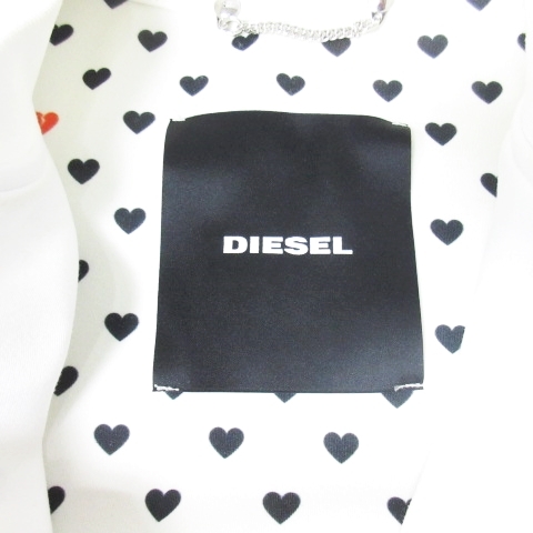 ディーゼル DIESEL ボンバージャケット ブルゾン 袖レザー 羊革 
