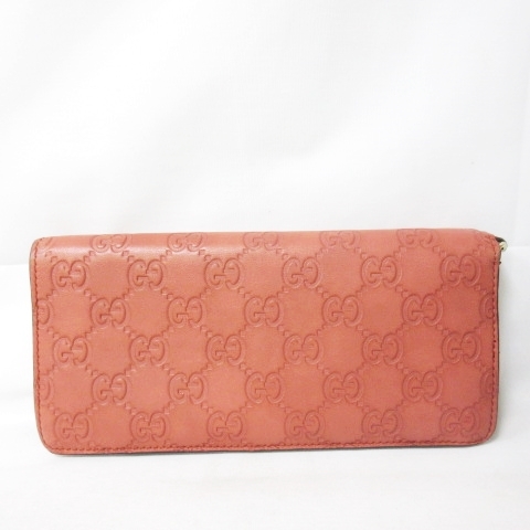 グッチ GUCCI 長財布 グッチ・シマ レザー 型押し 256930 ロング