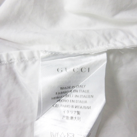 グッチ GUCCI 16SS エポーレット シャツ Duke デュークシャツ 半袖 BEE  