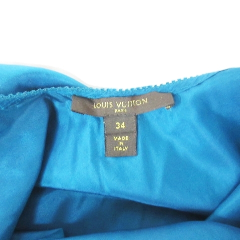 ルイヴィトンlouis vuitton シルクブルーキャミソール