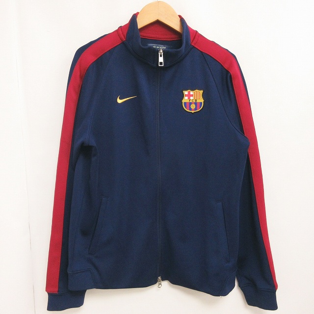 ナイキ NIKE 美品 BARCA FCB トラックジャケット ジャージ ジップ 