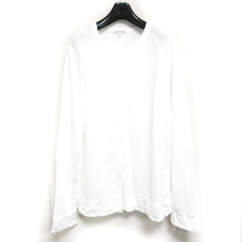 ジェームスパース James Perse バックパイル スエットプルオーバー Tシャツ 長袖 ロンt ホワイト 白 2 L 0923 メンズ 098 ベクトルパーク