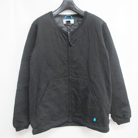 マナスタッシュ Manastash Padded Cardigan パデッドカーディガン 中綿 ブルゾン シンサレート ブラック 黒 M 07 メンズ 098 ベクトルパーク