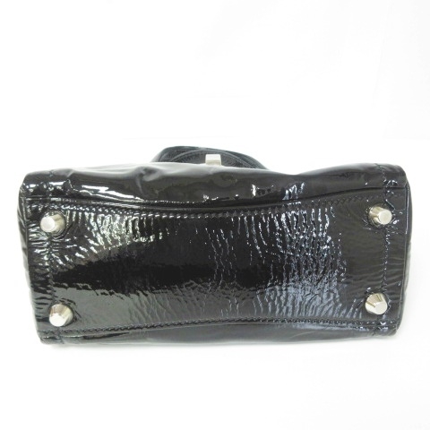 ミュウミュウ miumiu 美品 ハンドバッグ ターンロック エナメル