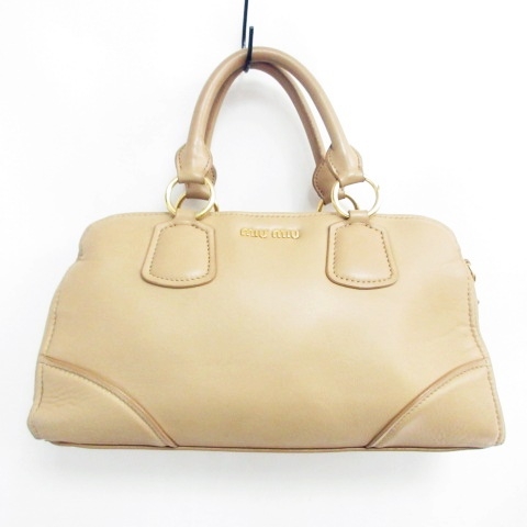 ミュウミュウ miumiu 2WAY ショルダーバッグ ハンドバッグ ミニ 