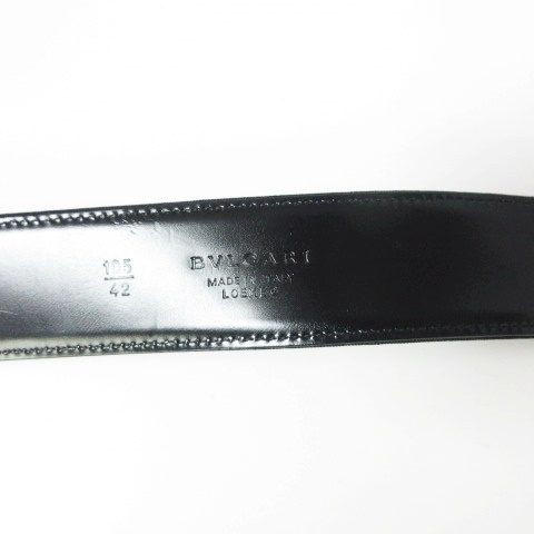 ブルガリ BVLGARI 美品 ロゴマニアベルト ロゴバックル ジャガード 総  