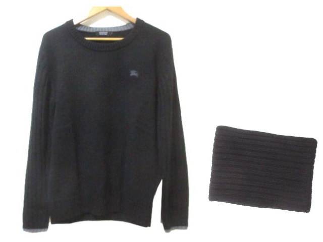 バーバリーブラックレーベル BURBERRY BLACK LABEL セーター ニット 