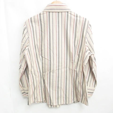 バーバリー ロンドン BURBERRY LONDON 美品 ストライプシャツ コットン 
