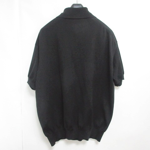 プラダ PRADA セーター 襟付き ニット ポロシャツ 半袖 オーバーサイズ