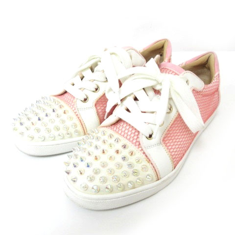 クリスチャンルブタン Christian louboutin スニーカー レザー 